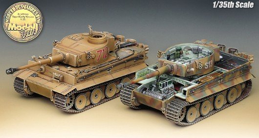 1/35 German Tiger I Mid Production # Tamiya 35194 - Modelbouw Krikke