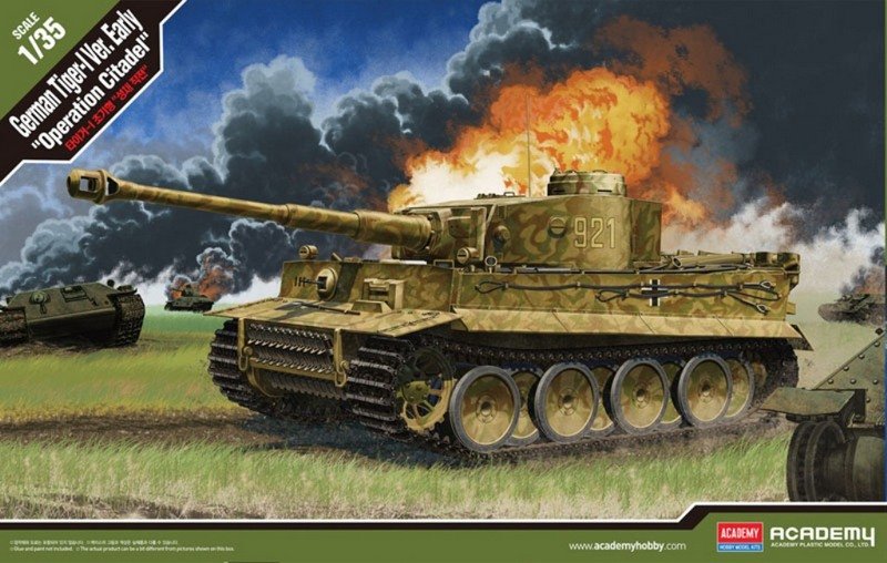 Academy 13509 - 1/35 German Tiger-I Early Ver. \'Operation Citadel\'