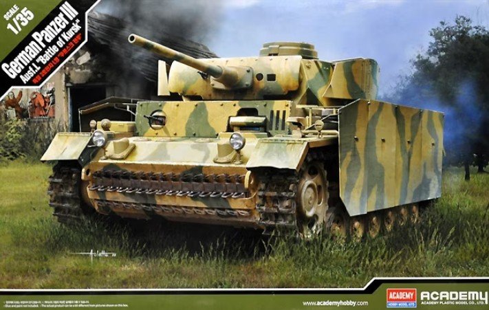 Academy 13545 - 1/35 German Panzer III Ausf.L \'Battle of Kursk\'