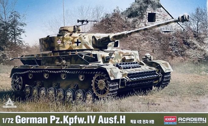 Academy 13432 - 1/72 German Pz.Kpfw.IV Ausf.H