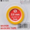 Aizu Project 2001-5 - Micron Masking Tape 2.5 mm x 5m
