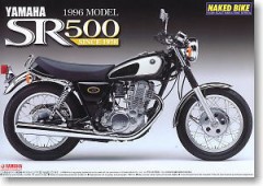 Aoshima 48566 - 1/12 Yamaha SR500 1996 Model Kit Pack