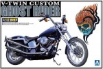 Aoshima #AO-00341 - 1/12 No.80 V-Twin Custom Ghost Rider
