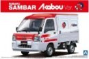 Aoshima AO-007396 - 1/24 No.74 2012 Subaru Sambar Truck - Akabou
