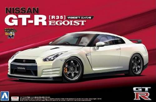 Aoshima AO-00398 - 1/24 R35 GT-R Egoist 2012 w/Engine (NISSAN)