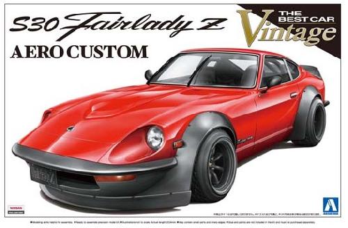 Aoshima #AO-00743 - 1/24 No.39 S30 Fairlady Z Aero Custom