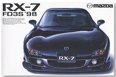 Aoshima #AO-48955 - 1/24 No.58 Mazda RX-7 FD3S 1998 (Model Car)