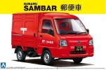 Aoshima AO-00741 - 1/24 Best Car GT No.92 Subaru Sambar Truck Post Car 2012