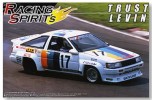 Aoshima #AO-04416 - 1/24 Racing Spirits No.04 Trust Corolla Levin (Model Car)