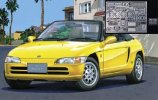 Aoshima #AO-47811 - 1/24 The Best Car GT No.46 Honda Beat (w/EtchingParts & Metal seal)(Model Car)