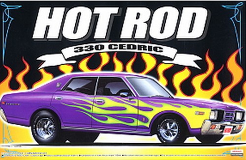 Aoshima #AO-28773 - 1:24 Hot Rod No.1 330 Cedric (Model Car)