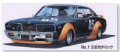 Aoshima #AO-25222 - 1:24 Hot Rod No.1 The Works Nissan 330 Cedric (Model Car)