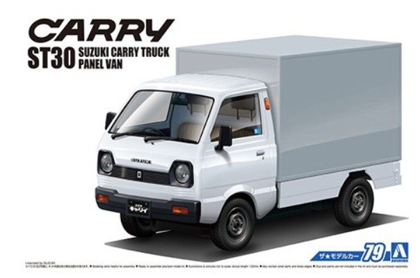 Aoshima 05588 - 1/24 Suzuki ST30 Carry Panel Van \'79 The Model Car No.79