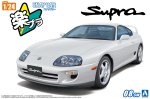 Aoshima 06773 - 1/24 Toyota JZA80 Supra 1996 Super White II Snap Car 08-SW