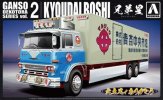 Aoshima AO-09871 - Ganso Decoration Truck No.2 1/32 Kyoudai-boshi (Large Refrigerator)