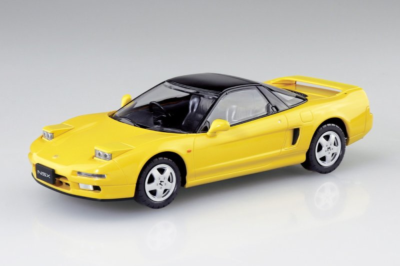 Aoshima 06584 - 1/32 Scale Honda NSX NA1 Indie Yellow Snap Fit