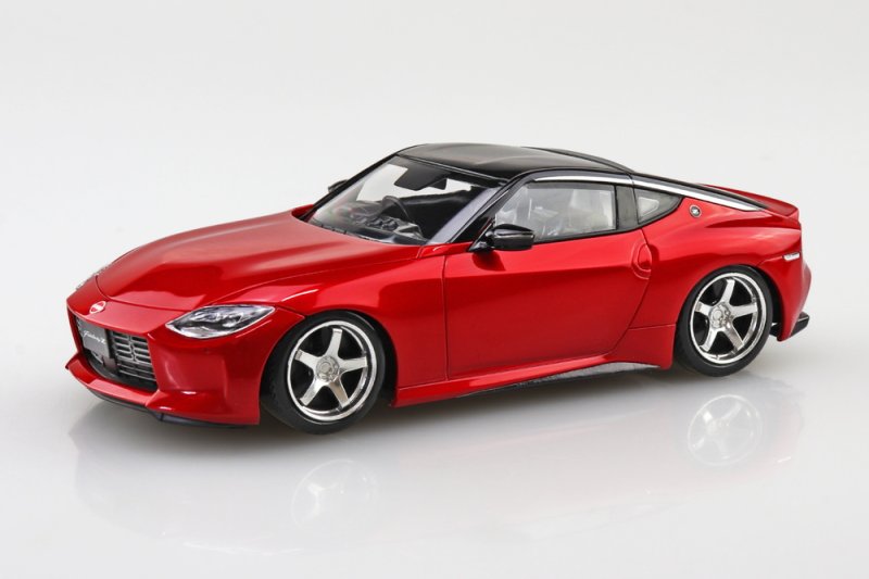 【新品／5台セット】NISSAN KWAM0-36186 BNR32レッドパール Aoshima 20006 - 1/32 Nissan RZ34 Fairlady Z Carmine Red Custom