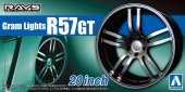 Aoshima 05515 - 1/24 Gram Lights R57GT 20 inch The Tuned Parts No.81