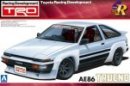 Aoshima #AO-00633 - 1/24 Toyota TRD AE86 Trueno N2-Spec Aoshima #AO-00633 - 1/24 Toyota TRD AE86 Trueno N2-Spec