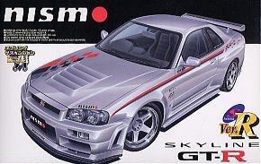 Aoshima #AO-32787 - No.81 NISMO R34 GT-R