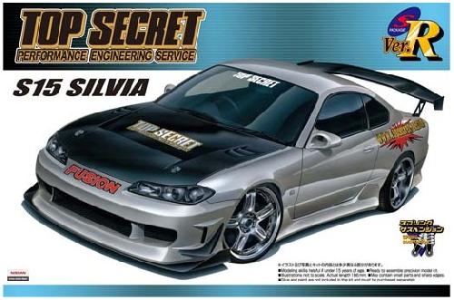 Aoshima #AO-04505 - 1/24 No.95 Top Secret S15 Silvia Ver.R