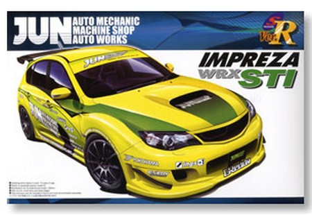 Aoshima #AO-50552 - No.64 GRB Impreza WRX Sti 5door 07 JUN Ver. (Model Car)