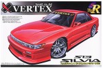 Aoshima #AO-03977 - 1/24 No.58 Vertex S13 Silvia Ver.R