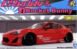 Aoshima #AO-07624 - 1/24 No.57 Toyata 86 12 GReddy & Rocket Bunny Enkei Ver.