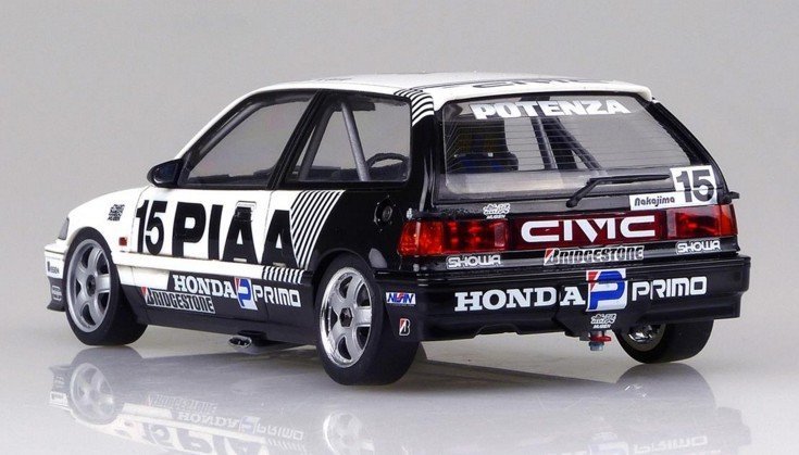 A 1989 PIAA Photo Etched Parts 1/24 scale Aoshima 84595 Honda Civic EF3 Gr 