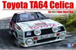 Aoshima 10314 - 1/24 Toyota TA64 Celica 1984 Portugal Rally Version Beemax No.13