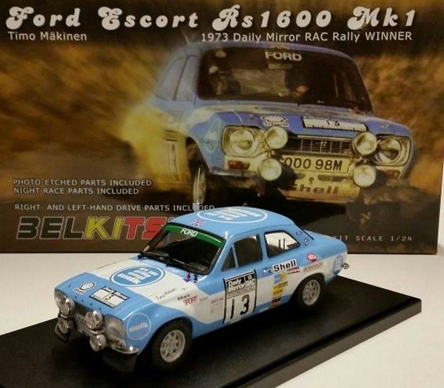 Timo Mäkinen Belkits 006 Ford Escort RS1600 Mk1 1:24