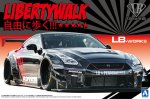 Aoshima 20473 - 1/24 LB Works R35 GT-R Type 2 Ver.2 Liberty Walk No.13