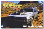 Aoshima 00620 - 1/24 Movie Mechanical SP09 Back to the Future De Lorean Part III SD