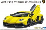 Aoshima 05982 - 1/24 Lamborghini Aventador 50 Anniversario '13 Super Car #10