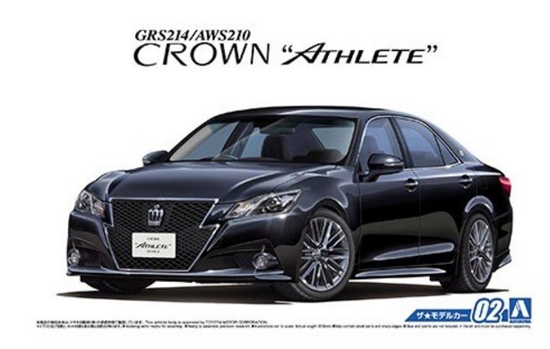 Aoshima 05153 - 1/24 GRS214/AWS210 Crown Athlete G \'13 The Model Car No.02