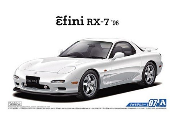 Aoshima 05158 - 1/24 Mazda FD3S RX-7 \'96 The Model Car No.7