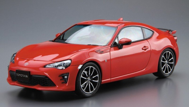 Aoshima 1/24 2016 Toyota 86 GT Limited 2-Door Car AOS51801 