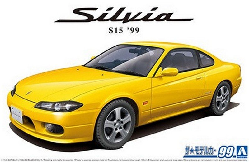Aoshima 05679 - 1/24 Nissan S15 Silvia Spec.R \'99 The Model Car #99