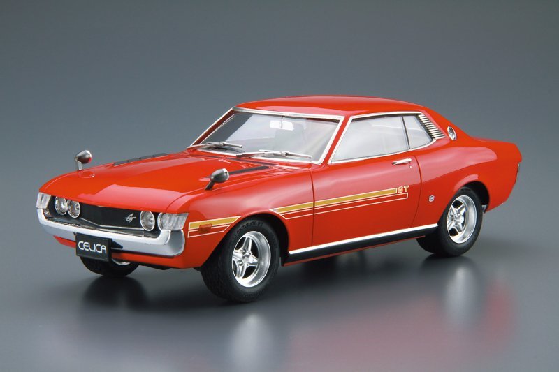 ミニカー AUTOart Toyota Celica 1600GT(TA22) Aoshima 1/24 Scale The Model Car(36)Kit Toyota TA22 Celica