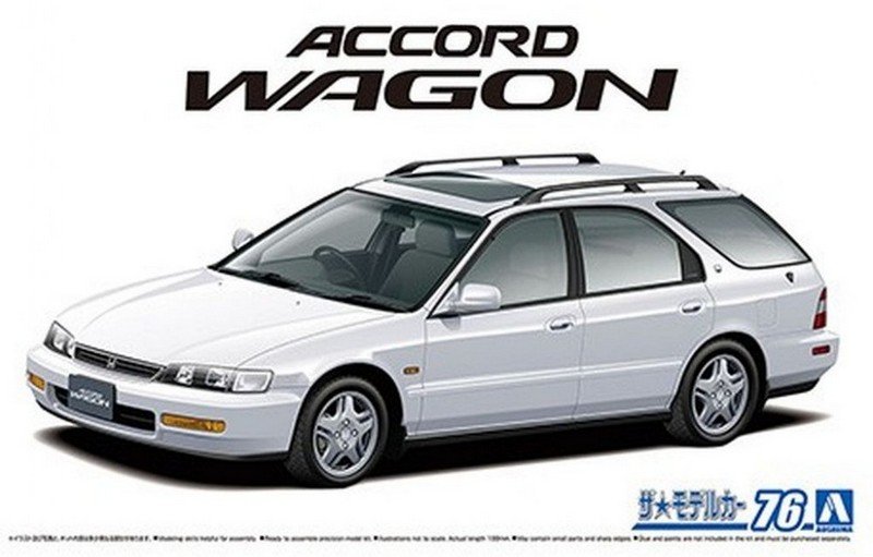 Aoshima 06481 - 1/24 Honda CF2 Accord Wagon SiR \'96 The Model Car #76