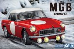 Aoshima 06126 - 1/24 BLMC G/HM4 MG-B CLUB RALLY Ver. 1966 The Model Car No.SP