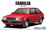 Aoshima 06271 - 1/24 Mazda BD Familia XG '80 The Model Car No.80