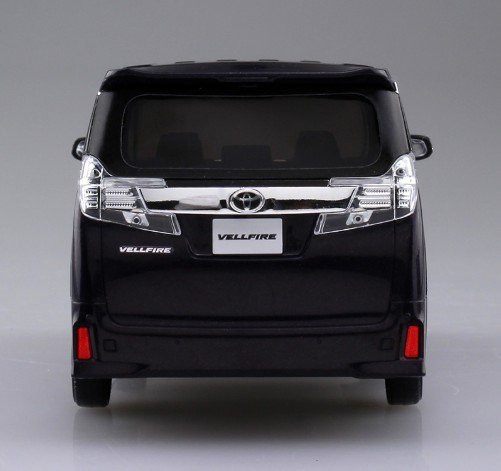 Aoshima 56325 Toyota Vellfire  Burning Black Crystal Shine Glass 1/32 