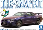 Aoshima 06252 - 1/32 Nissan R34 Skyline GT-R (Midnight Purple III) The Snap Kit #11-C Aoshima 06252 - 1/32 Nissan R34 Skyline GT-R (Midnight Purple III) The Snap Kit #11-C