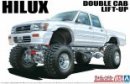 Aoshima 06131 - 1/24 Toyota LN107 Hilux Pick-Up Double Cab Lift-Up 1994 The Tuned Car No.05