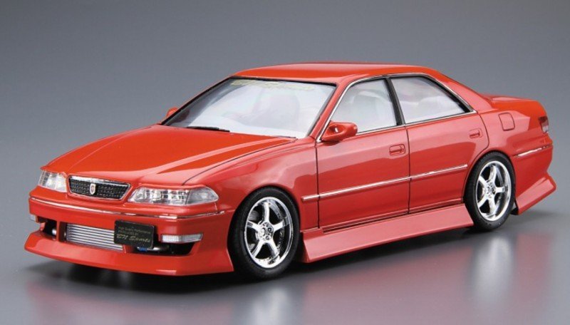 Aoshima 05357 - 1/24 Toyota JZX100 Mark II BN Sports Custom Model Kit