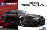 Aoshima 05098 - 1/24 RASTY PS13 Silvia '91 The Tuned Car No.6