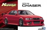 Aoshima 05303 - 1/24 Kunny'z JZX100 Chaser Tourer V '98 No.16