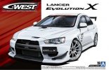 Aoshima 05320 - 1/24 C-West CZ4A Lancer Evolution X '07 The Tuned Car No.19