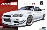 Aoshima 05365 - 1/24 Mine's BNR34 Skyline GT-R 02 (Nissan) The Tuned Car No.34